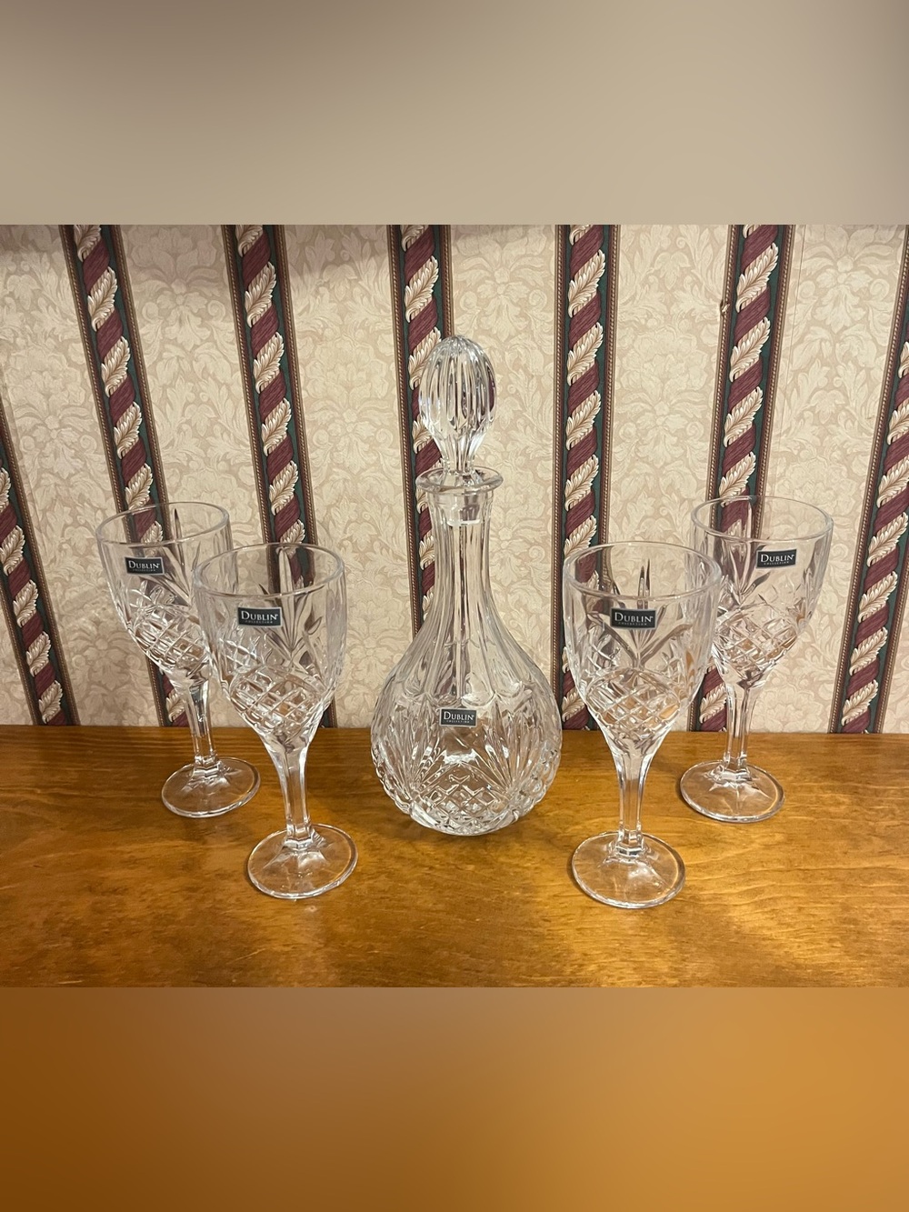 Dublin Crystal Collection 5 Piece Set, Shannon by Goldinger